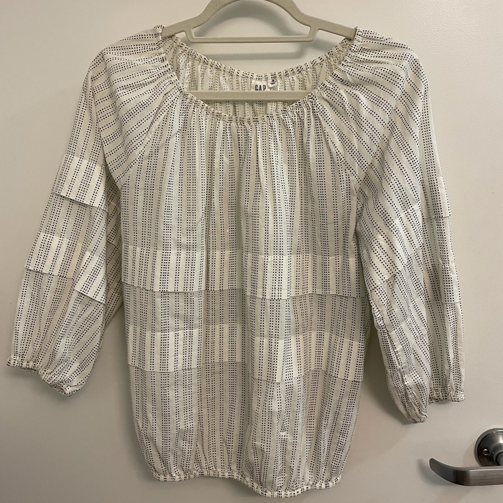 Gap tiered blouse
